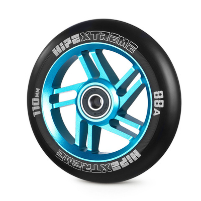 Колесо HIPExtreme H5 110*24 мм, голубой/черный