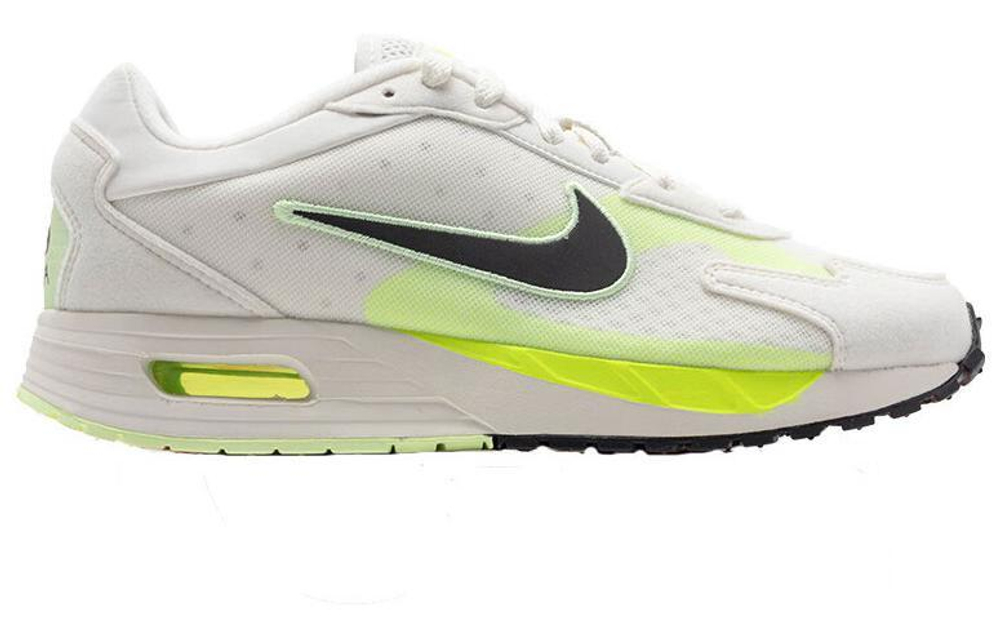 Nike Air Max Solo non-slip wear-resistant low-cut life casual shoes women's yellow and white