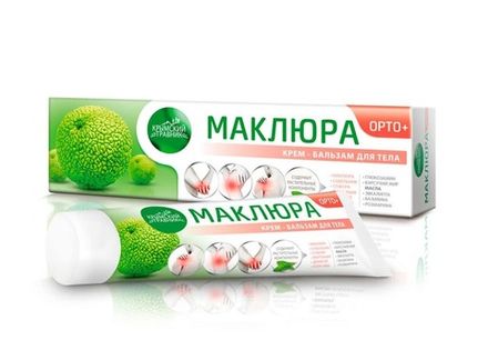Маклюра "ОРТО+" крем-бальзам для тела при болях в суставах и отложении солей