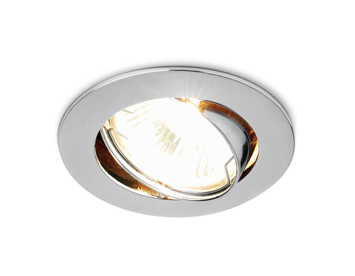 Встраиваемый точечный светильник 104S CH хром MR16