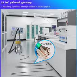 Пылесос для чистых помещений Kardv SK-1020Q Class1000, 20л, 1200Вт