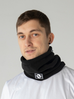 Снуд флисовый черный Город Горький