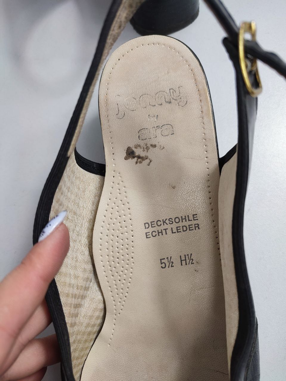 Туфли Jenny By Ara кожаные 38 размер