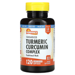 Sundance Vitamins, Комплекс куркумина и куркумина, стандартизированный, 120 капсул с быстрым высвобождением