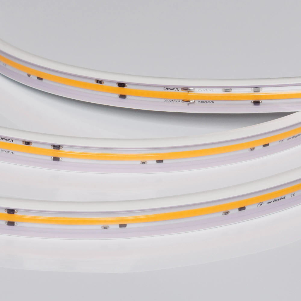 Светодиодная лента герметичная ARL-PV-X720-15mm 230V Warm2700 (14 W/m, IP65, 50m) (Arlight, -) 054671