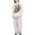 Толстовки Stussy FW22 Logo Curly S Sweater, 117073