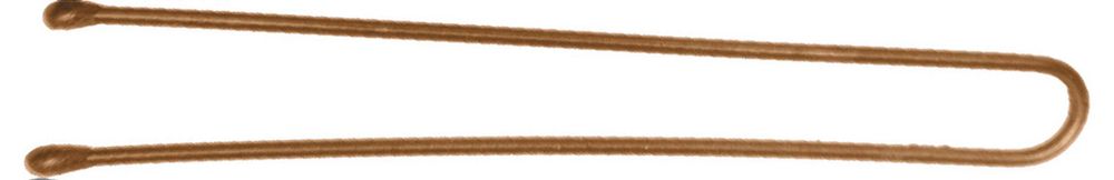 Шпильки прямые коричневые 60 мм. 60 шт./уп. SLT60P-3/60 DEWAL