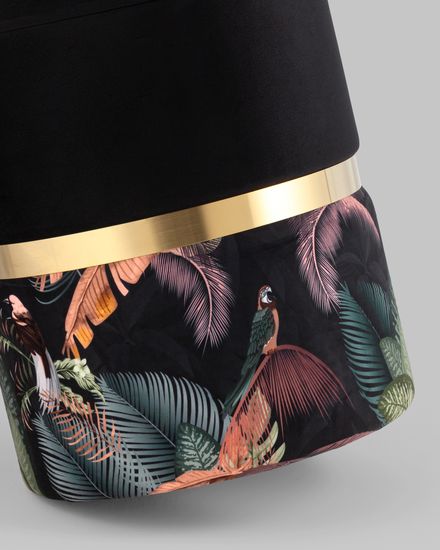 Пуф Кэрри с ящиком велюр Tropic