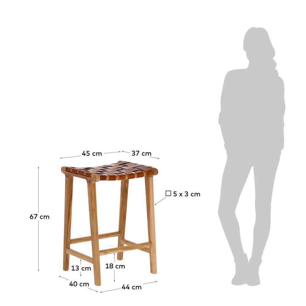 Табурет La Forma (ex Julia Grup) Calixta 67 cm
