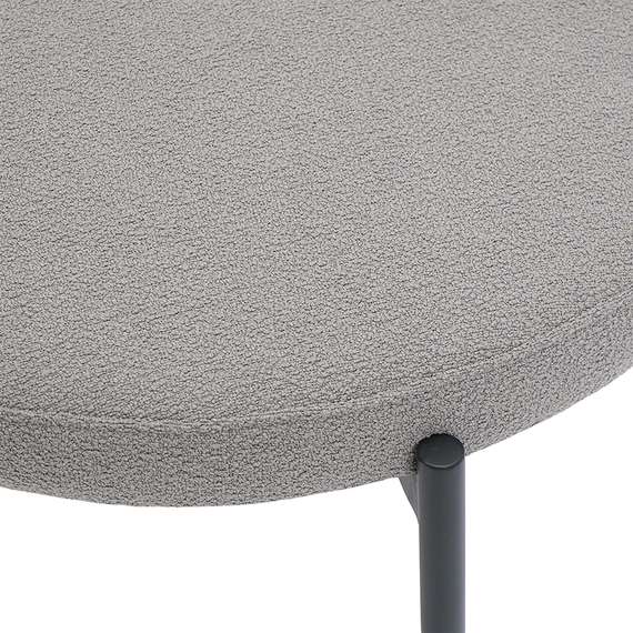 Стул loter, букле, темно-серый