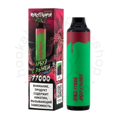 Одноразовая ЭС MONSTERVAPOR SPACE 11000 с ароматом Арбуза с дыней, кулер, 20мг/см3, 11 мл. (М)