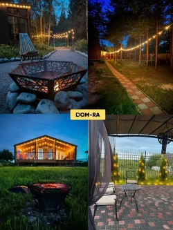 Лампочки светодиодные ретро для уличной гирлянды цоколь Е12/ST38/ вытянутые лампочки груша