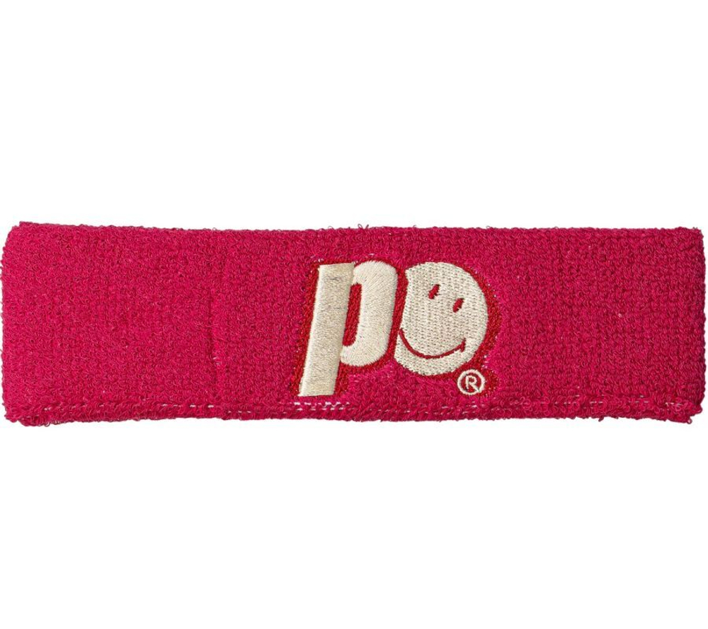 Повязка на голову Prince X Smiley Headband - pink raspberry
