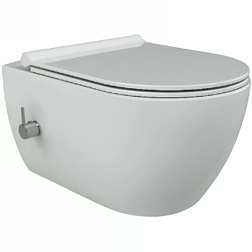 Унитаз Boheme Bianca 963-2-WM белый матовый, безободковый, с функцией биде