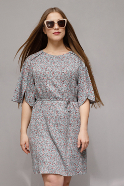 Платье женское 3636ВП, серый #40Сер053636ВП