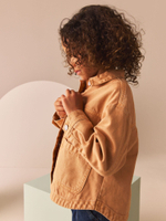 Куртка джинсовая для девочки Next B54-830, Песочный