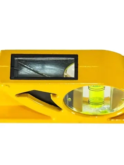 Уровень строительный 60 см трапециевидный алюминиевый, 2 глазка Pobedit