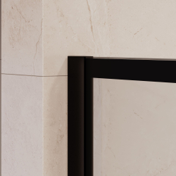 Душевая перегородка RGW WA-111B (Рисунок - черный принт, 800)