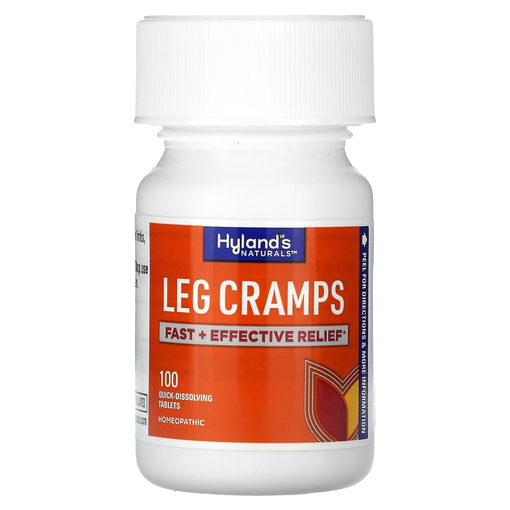 Hyland's Naturals, Судороги ног, 100 быстрорастворимых таблеток
