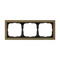 Рамка 3-м ArtGallery Pure метал. латунь SE GAL312203