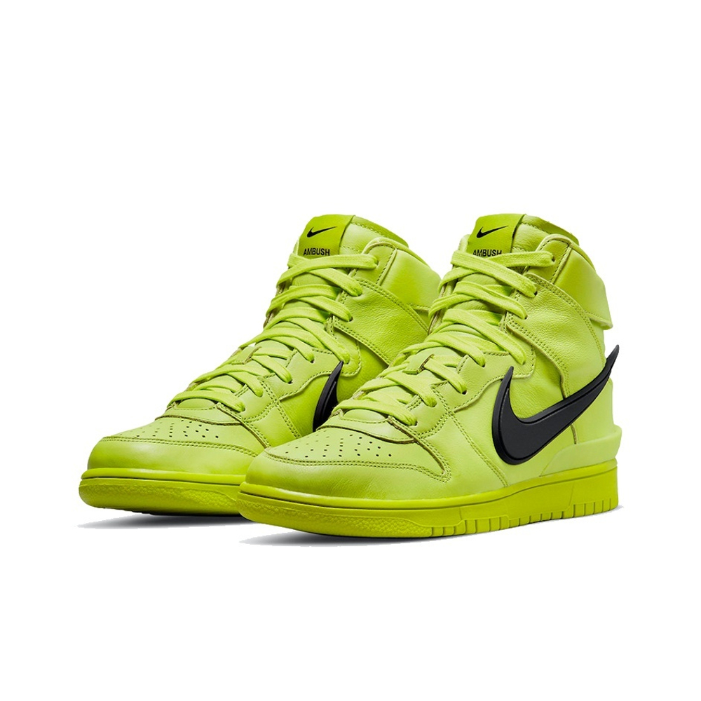 Кроссовки AMBUSH x Dunk High Flash Lime