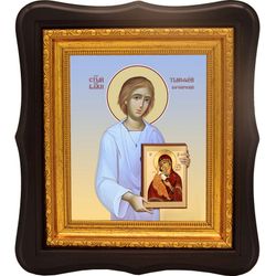 Тимофей Вороничский (Псковский) блаженный. Икона на холсте.