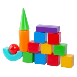 Конструктор "Строитель" 14 дет. (Юг-пласт)