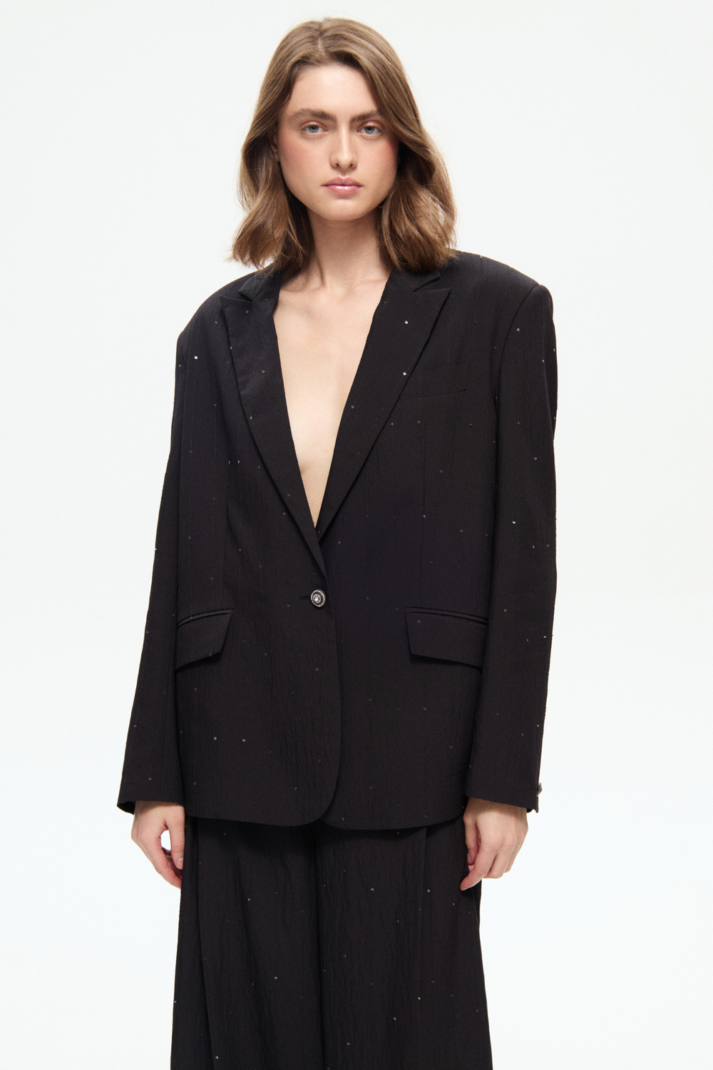 Жакет с открытой спиной