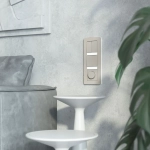 Выключатель одноклавишный проходной (дымчатый) W1212004