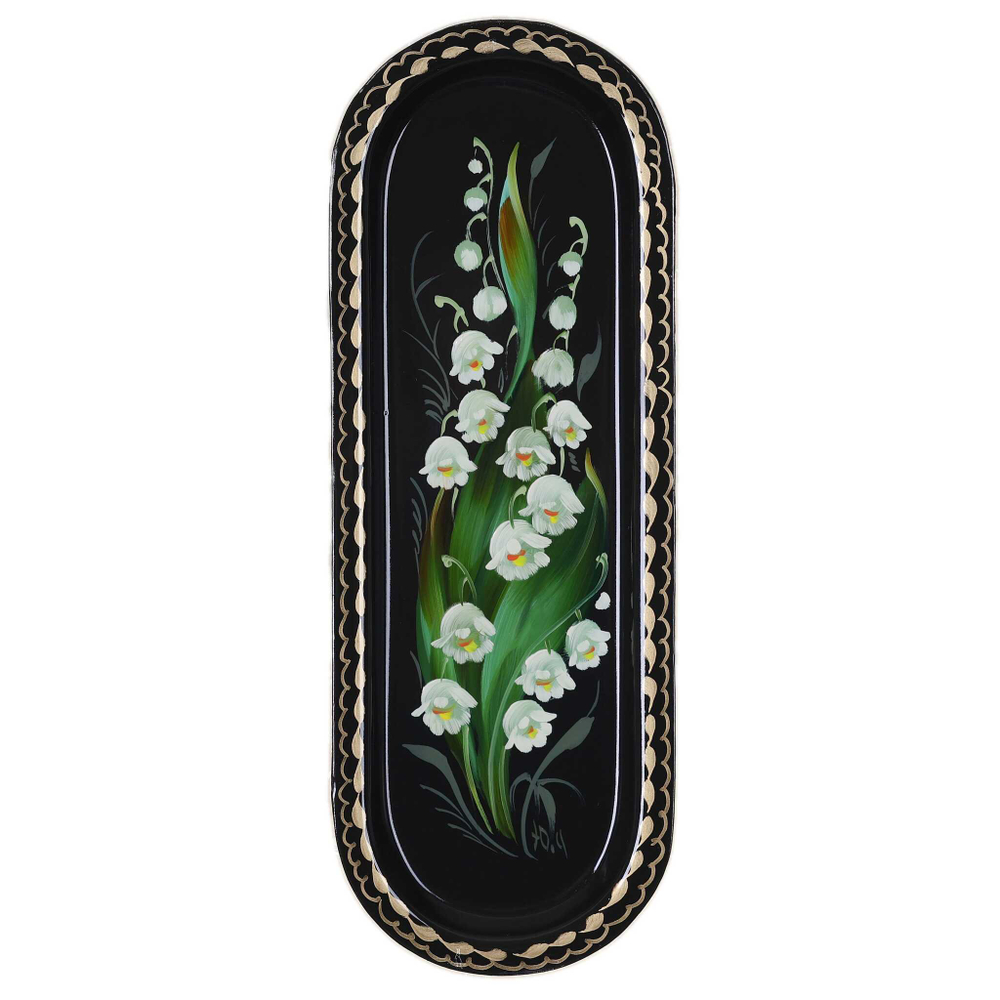 Zhostovo metal tray A4D070425368