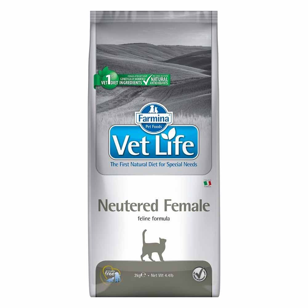 Farmina Vet Life Cat Neutered Female - корм диета для стерилизованных кошек