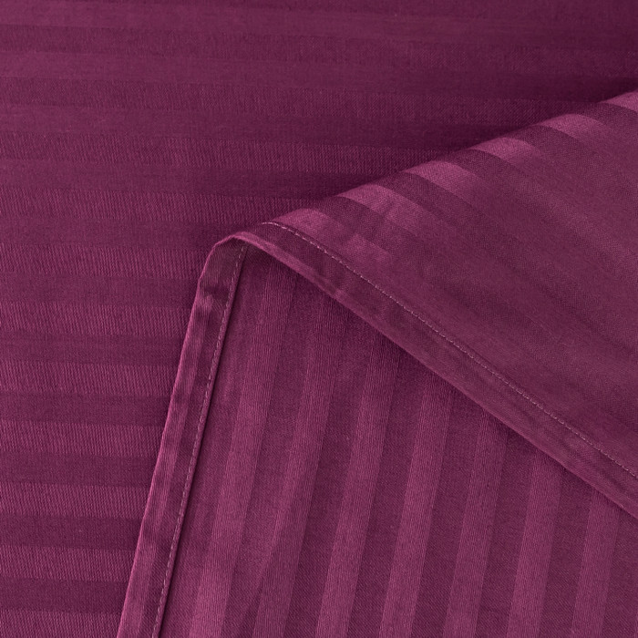 Простынь Страйп Сатин Однотонный 100% хлопок R1CT034