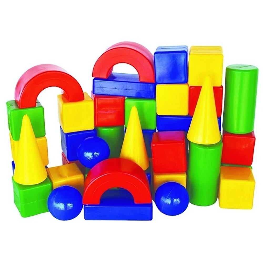 Конструктор "Строитель" 42дет. (Юг-пласт)