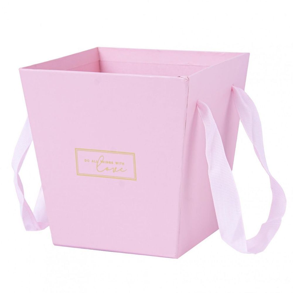 Трапеция 14*11*15 РОЗОВЫЙ