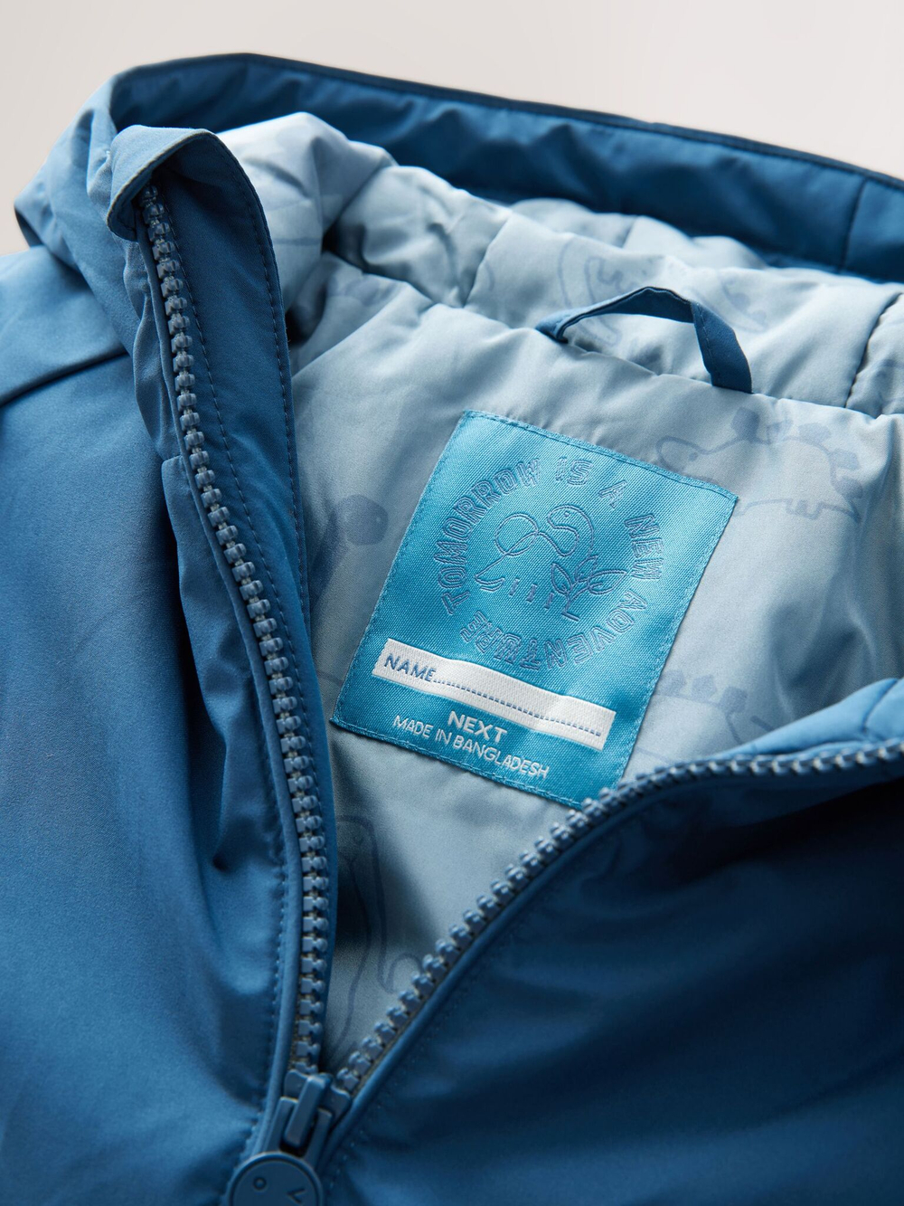 Куртка непромокаемая с капюшоном для мальчика Next Q60-456, Синий