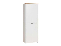 Остин Шкаф 13.224 Белый шагрень/Дуб Вотан