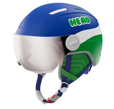 2025 Шлем с визором HEAD MOJO Visor blue/green (кат. 2)