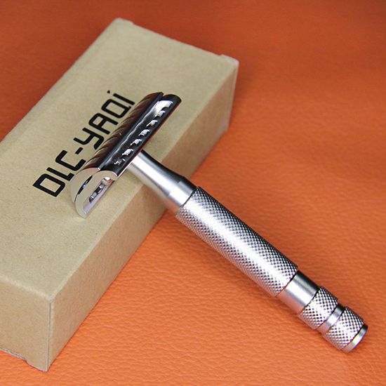 Т-образная бритва (станок) YAQI, матовый хром