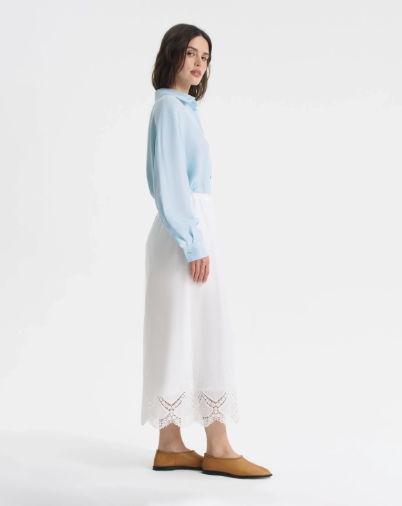 Юбка на резинке из шитья