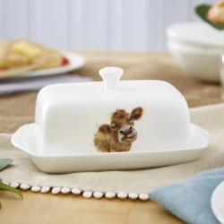 Royal Worcester Wrendale Designs Форма для коровьего масла 18,3x11,5x8см.