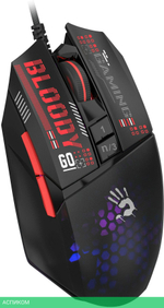 Мышь A4Tech Bloody W60 Max Mini черный