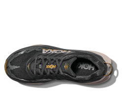Мужские беговые кроссовки Hoka Torrent 4 M Черно-оранжевые