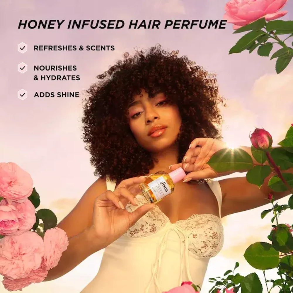 Gisou Honey Infused Hair Perfume Floral Edition 50ml - Wild Rose