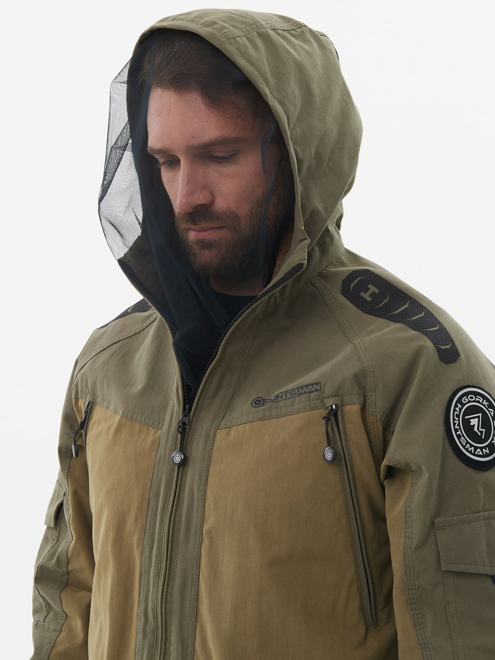 Костюм летний Горка-Люкс ткань Ravena Peach Wash цвет Хаки