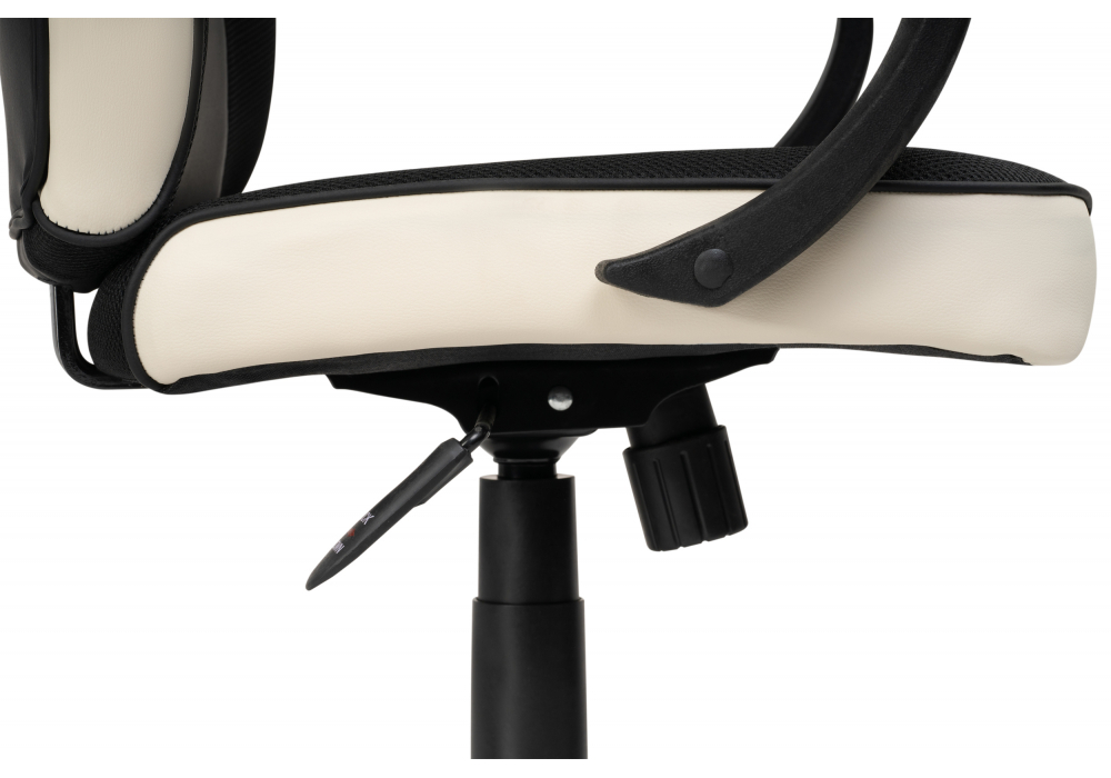 Офисное кресло Woodville Kard black, сream