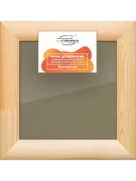 Деревянная рама 30x30 для постера и фотографий сеч. 40x18