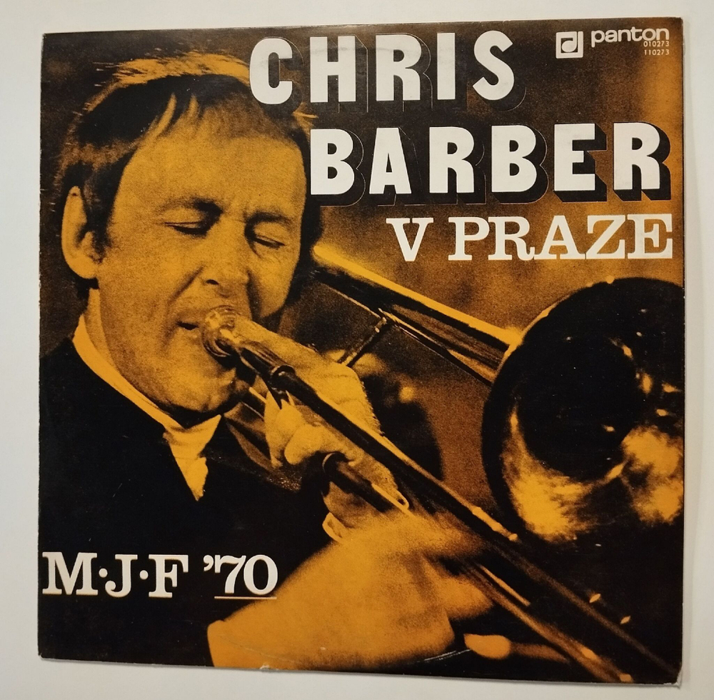 Винтажная виниловая пластинка LP Chris Barber V Praze (Чехословакия 1971)