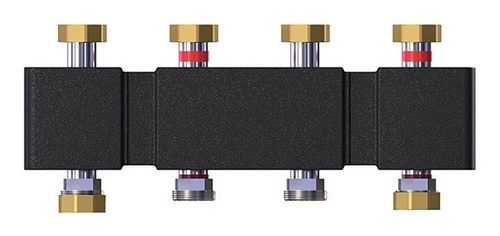 Коллектор Meibes M66301.921RU до 3 насосных групп 2-3 отопительных контура из нержавеющей стали