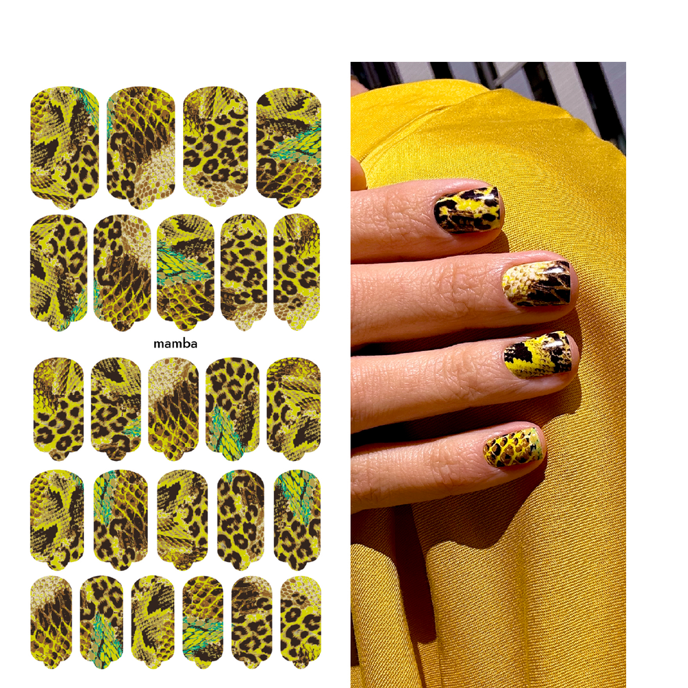 Плёнки для маникюра by provocative nails mamba