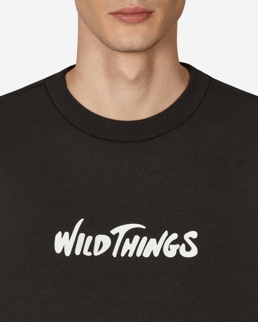 Wild Things Толстовка С Круглым Вырезом С Логотипом, Черная